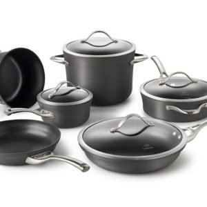 Calphalon Contemporary Hard-anodozed aluminum nonstick
